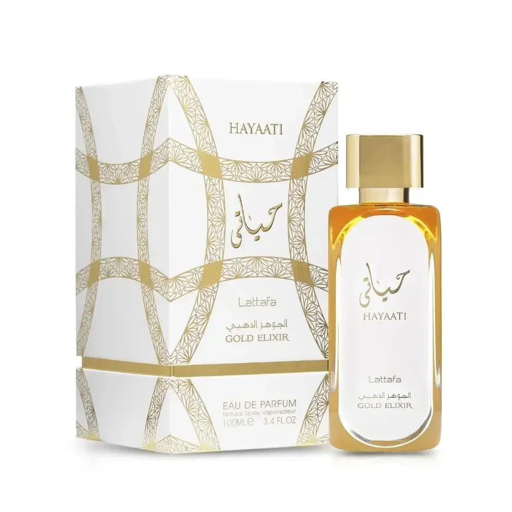 Original Perfumes Hayaati Black 100ml High Quality Unisex Cologne Pheromone Lasting Fruity Smell Woody Eau De Parfum Spray Gifts