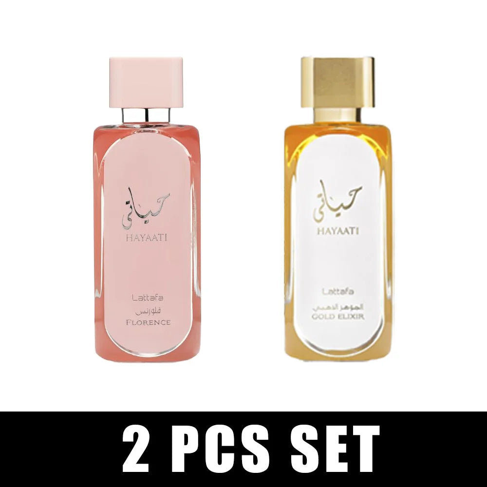 Original Perfumes Hayaati Black 100ml High Quality Unisex Cologne Pheromone Lasting Fruity Smell Woody Eau De Parfum Spray Gifts