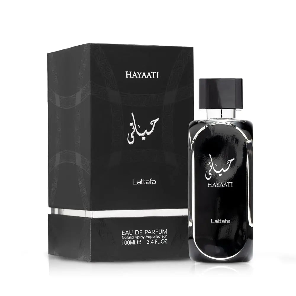 Original Perfumes Hayaati Black 100ml High Quality Unisex Cologne Pheromone Lasting Fruity Smell Woody Eau De Parfum Spray Gifts