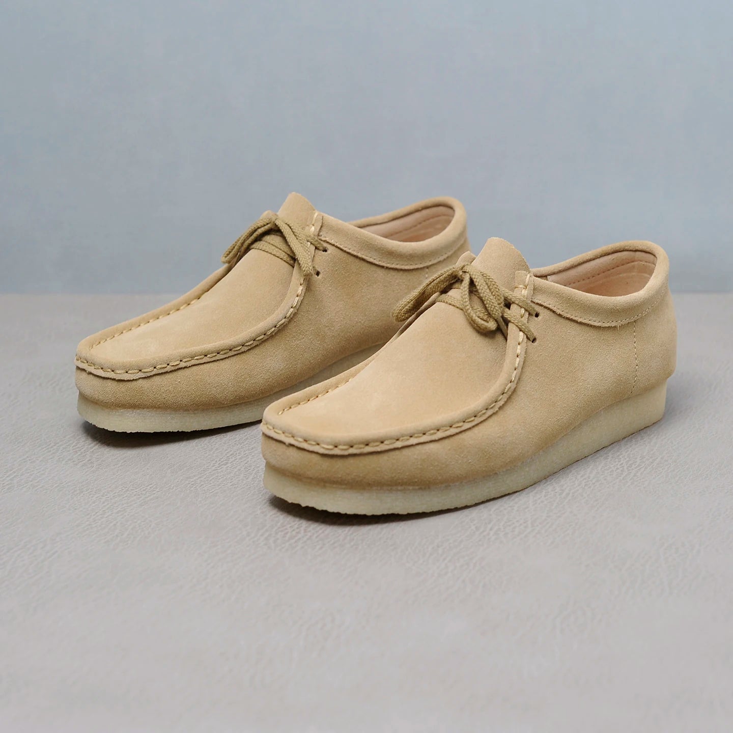Men's Low-Top Kangaroo oes Genuine Leather Suede Cowhide Retro Casual oes Leather oes Original Wallabee Faionable Moo...