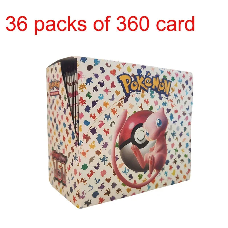 30/360 Pcs/Set Pokemon Card Brilliant Stars 151 Prismatic Evolutions PALDEAN FATES English Booster Battle Transaction Card.